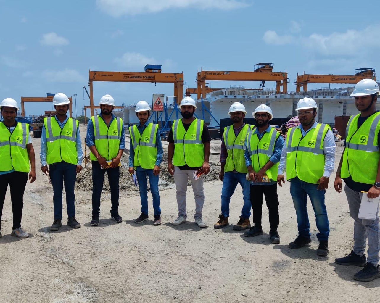 Under Income Restoration Plan (IRP) for MAHSR project affected persons (PAPs), a two week Occupational Health, Safety and Environment Training Program was organised in coordination with ASK Environment, Health & Safety (EHS) in Surat, Gujarat on 12th May 2022